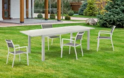 Tavolo da giardino allungabile Brady 90
