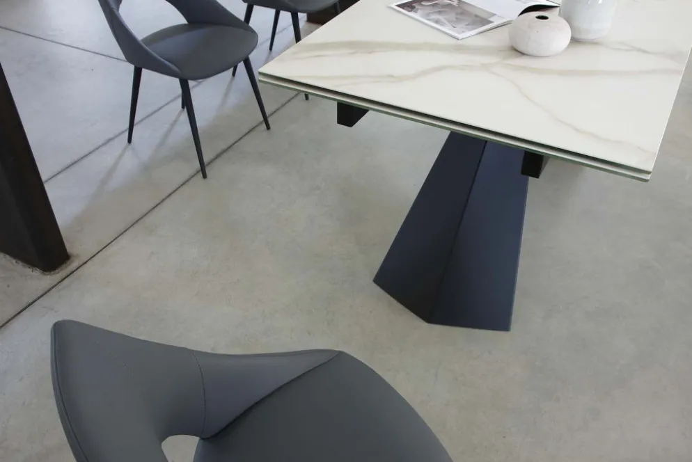 Tavolo da pranzo allungabile Kenton Ceramico Plus