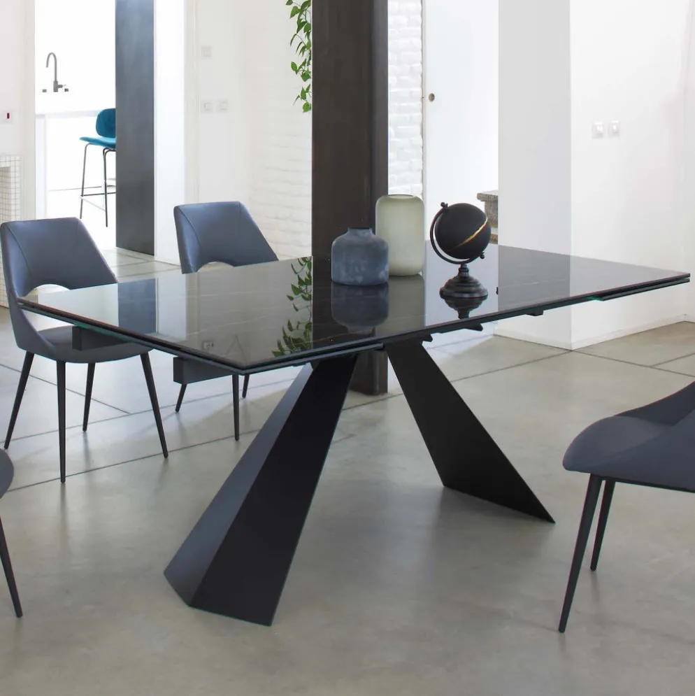 Tavolo da pranzo allungabile Kenton Ceramico Plus