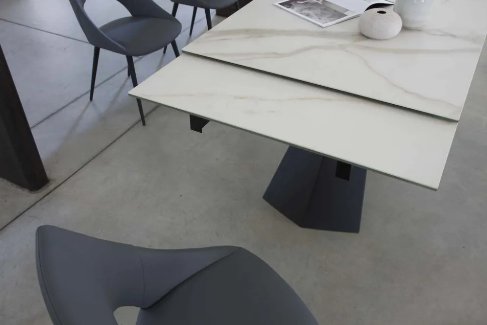 Tavolo da pranzo allungabile Kenton Ceramico Plus