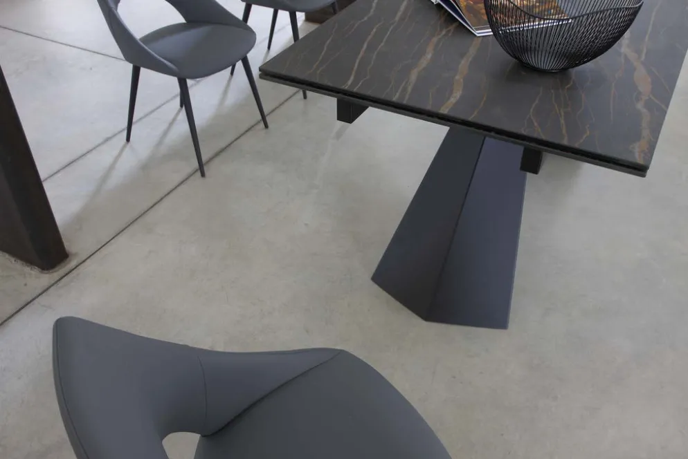 Tavolo da pranzo allungabile Kenton Ceramico Plus