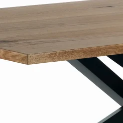 Tavolo da pranzo con piano in legno Gerard