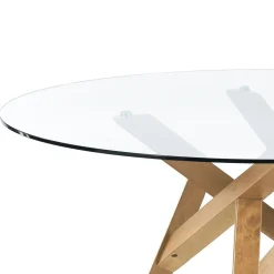 Tavolo da pranzo rotondo Meredith Oak