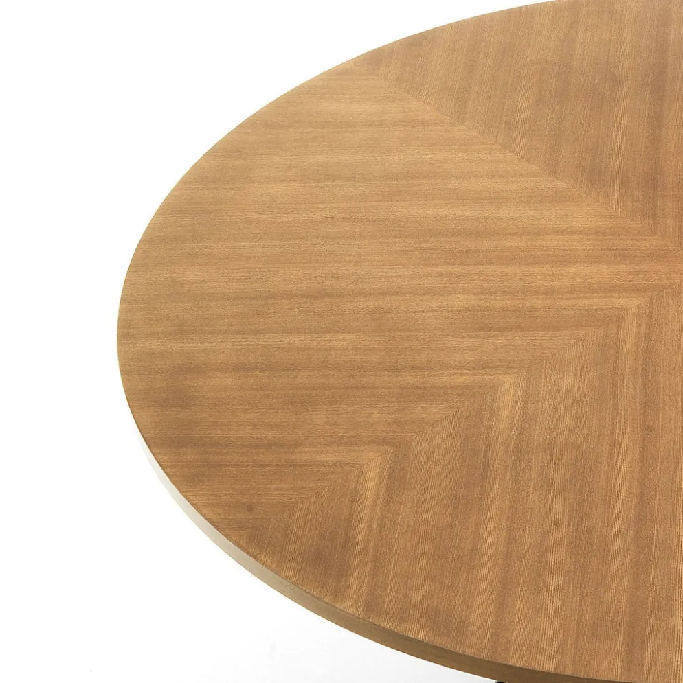 Tavolo da pranzo rotondo Stairway Oak