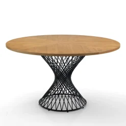Tavolo da pranzo rotondo Stairway Oak