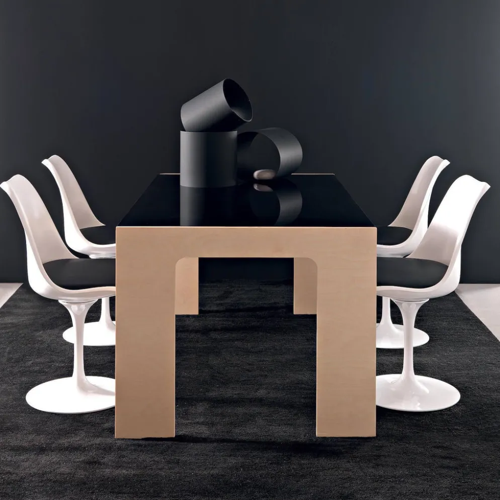 Tavolo design moderno Touch Wood