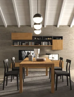 Tavolo in legno massello allungabile Valdor