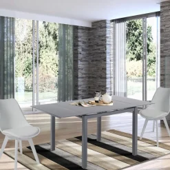 Tavolo quadrato allungabile Lari Grey