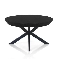 Tavolo rotondo allungabile Bjarne Black