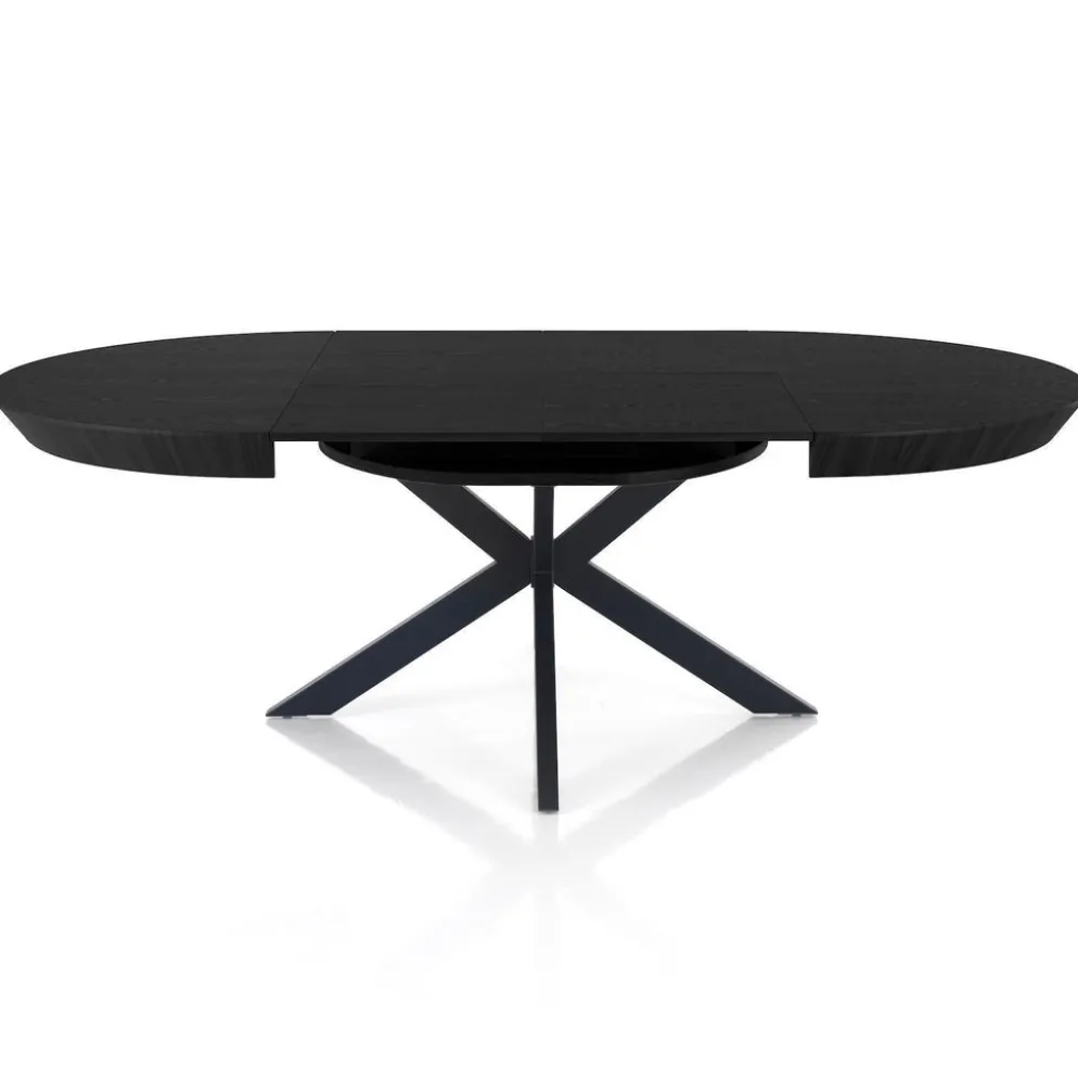 Tavolo rotondo allungabile Bjarne Black