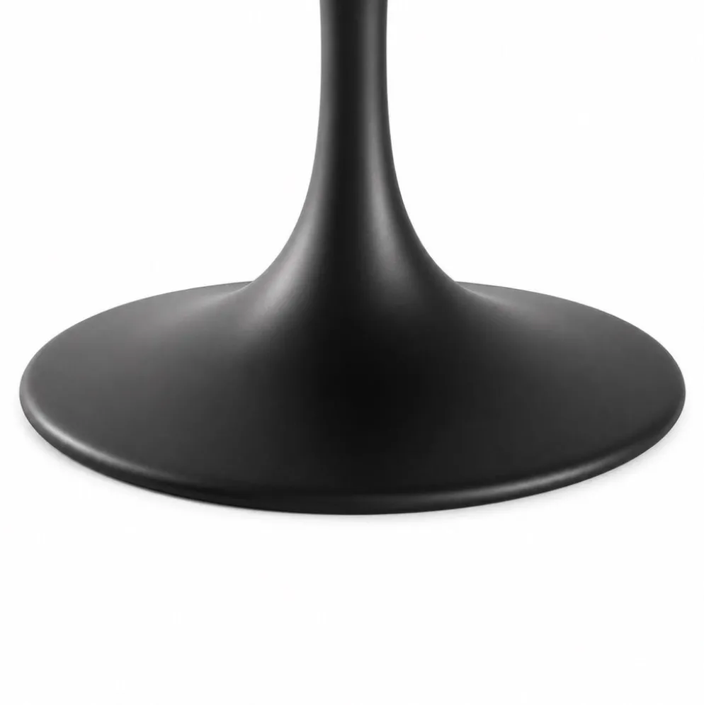 Tavolo rotondo Velor in ceramica e metallo