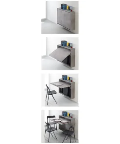 Tavolo scrivania a scomparsa da parete Jacob