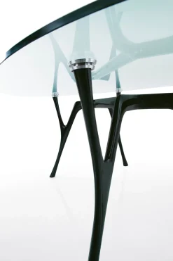 Tavolo scrivania rettangolare Perseo Glass