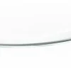 Tre mensole moderne in vetro curvato 80 cm Bow