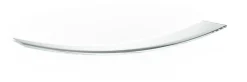 Tre mensole moderne in vetro curvato 80 cm Bow