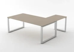 Valentia | Scrivania direzionale angolare Made in Italy