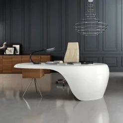 Vetra | Scrivania con cassettiera Made in Italy